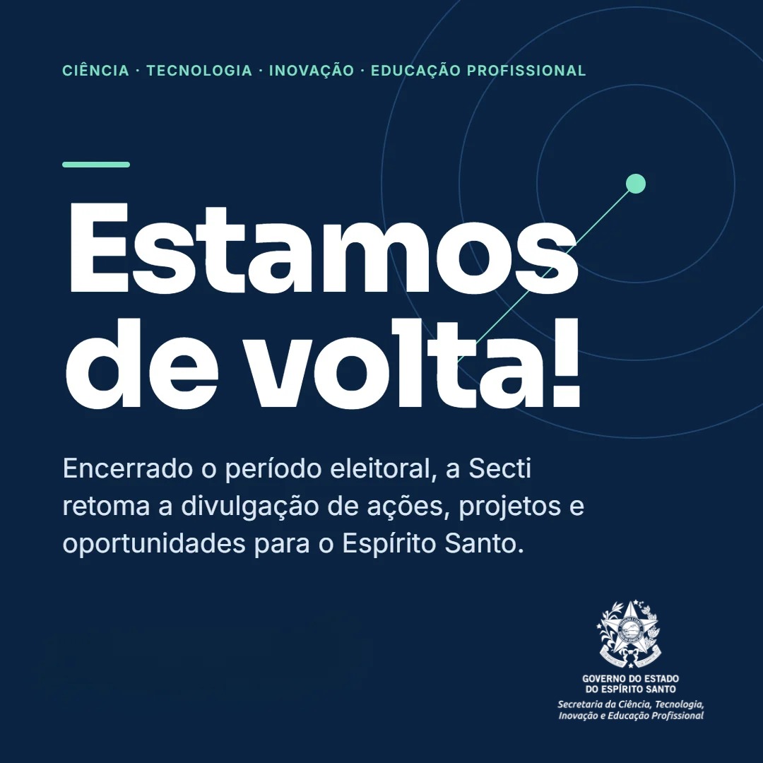 Secti retoma publicações nos canais digitais