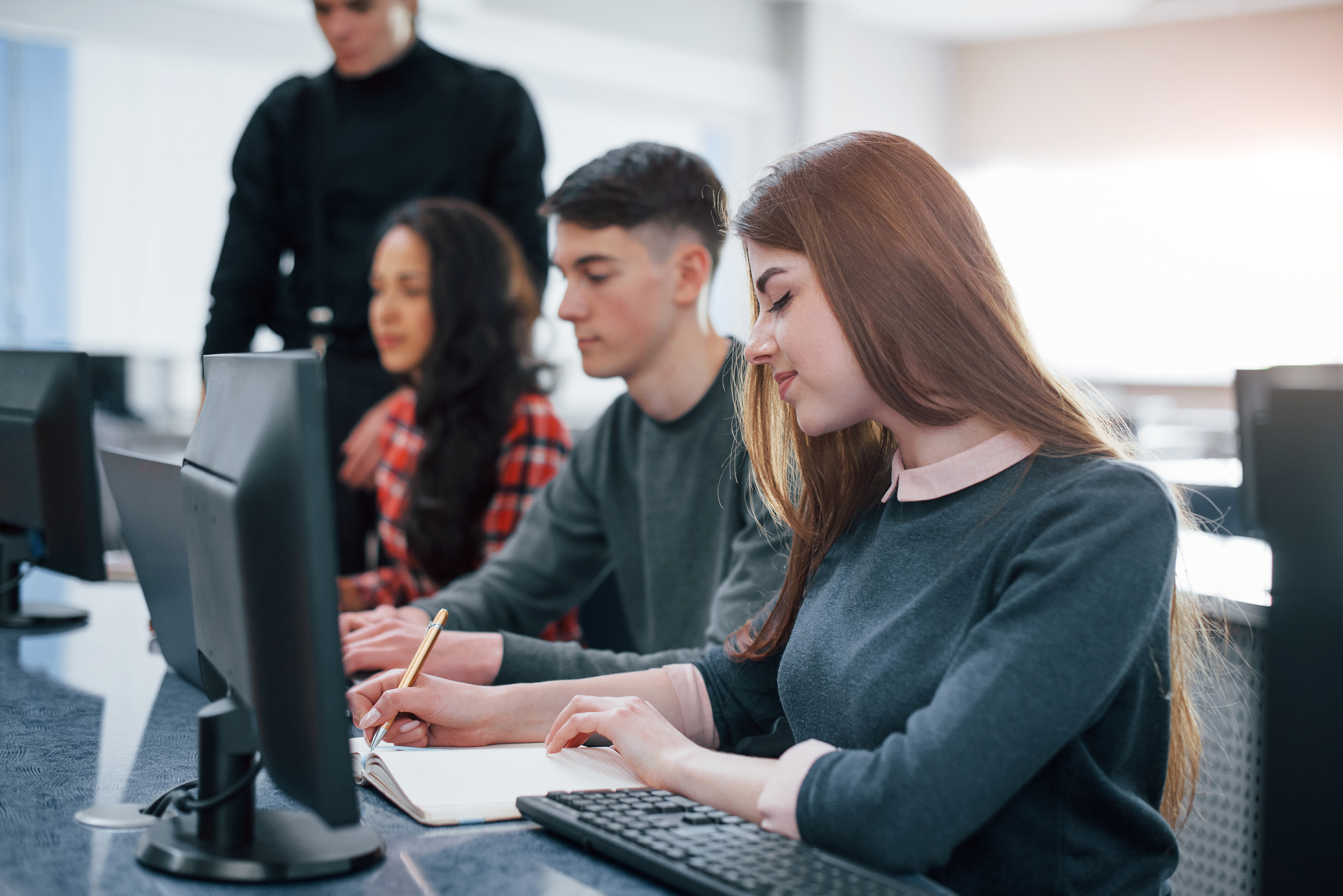 feeling-good-group-young-people-casual-clothes-working-modern-office